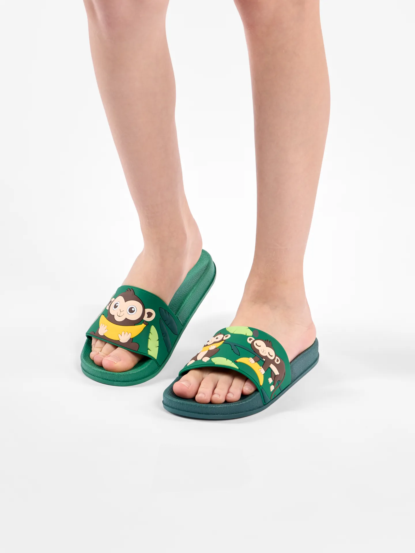 Sandales rigolotes pour enfants Singe dans la jungle - Image 5