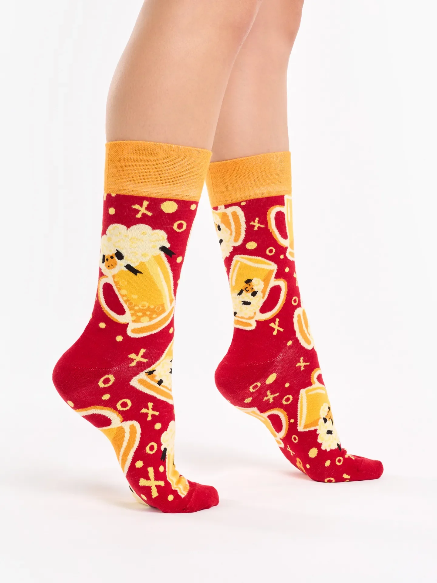 Chaussettes rigolotes Bière et mouton - Image 3