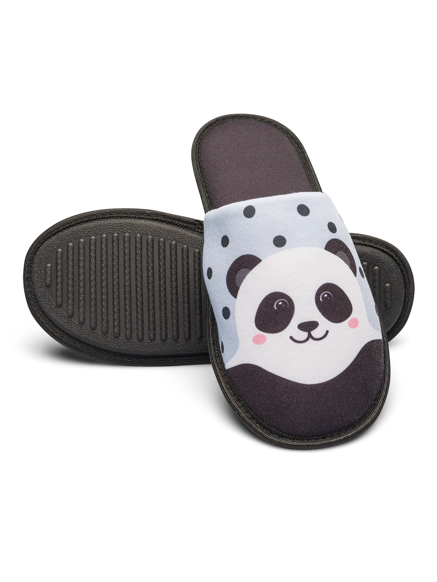 Pantoufles rigolotes Panda joyeux - Image 3